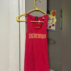 Adidas Bold Hot Pink Sleeveless Top